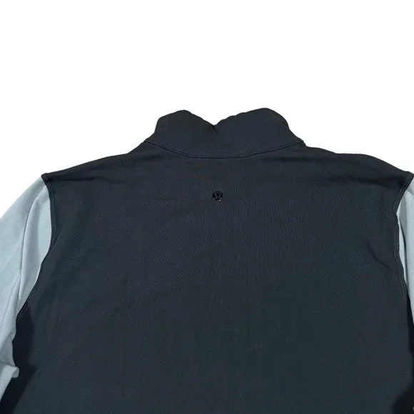 LULULEMON Men’s Sz L Soot Ambient Gray Post Gravity Athletic Workout Jacket - Picture 5 of 6